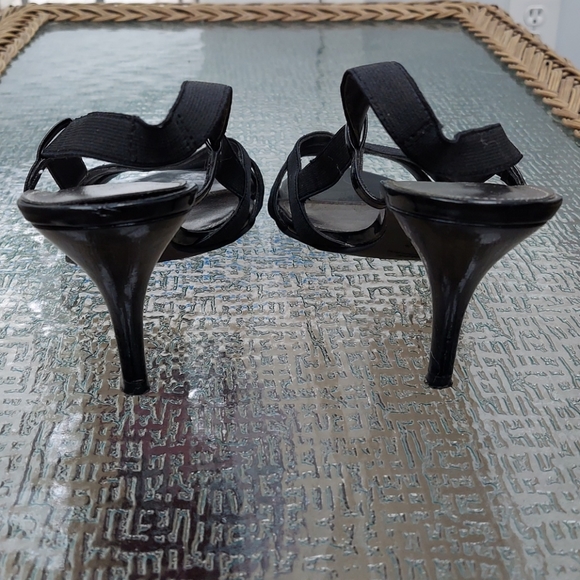 Fioni Black Dress sandals, 9.5 sz, - Picture 3 of 5